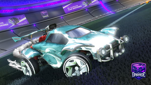 A Rocket League car design from ariaswho