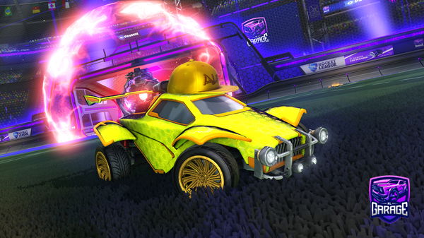 A Rocket League car design from legend3521487