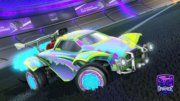 A Rocket League car design from RLhaz