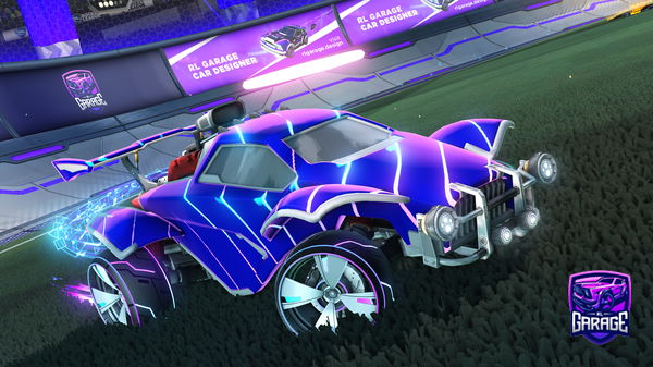 A Rocket League car design from 2Crispy