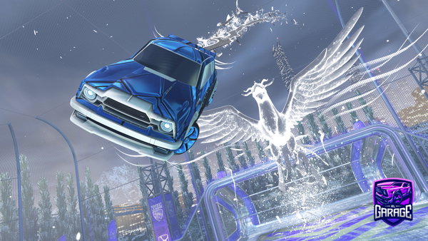 A Rocket League car design from SscubaSsteve69