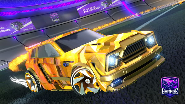 A Rocket League car design from Bimpster