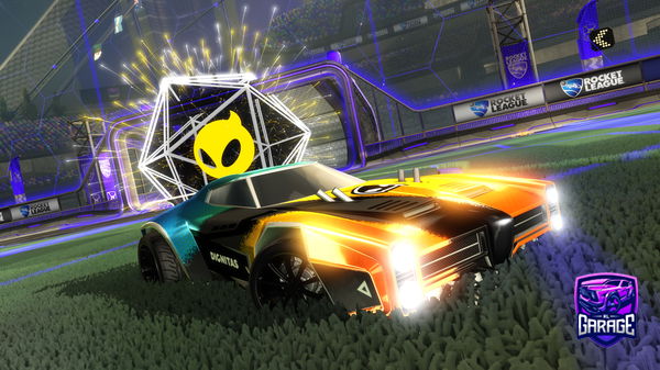 A Rocket League car design from ice_Zunix