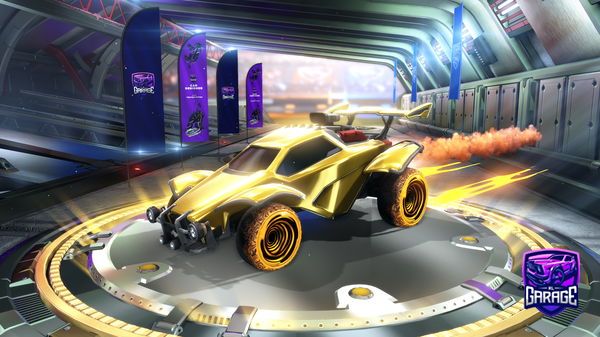 A Rocket League car design from dara127