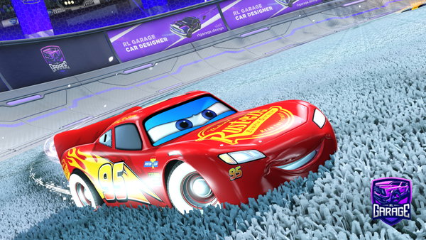 A Rocket League car design from nuozmusis