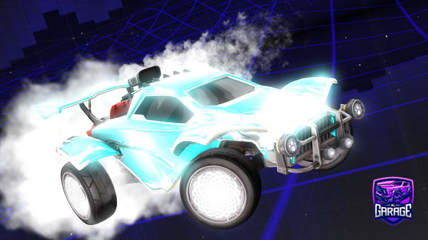 A Rocket League car design from PalmoCo5