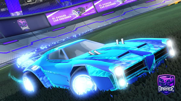 A Rocket League car design from BlackoutTx