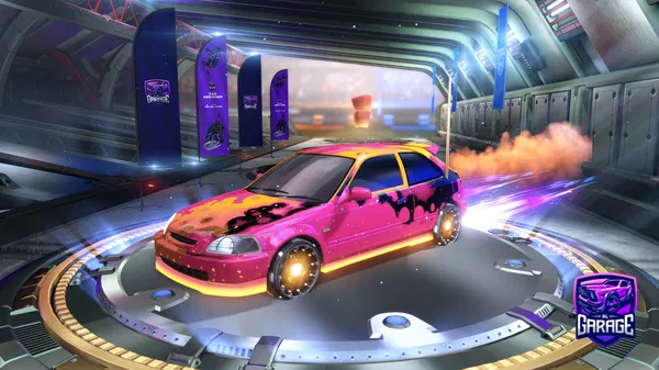 A Rocket League car design from gabe0328