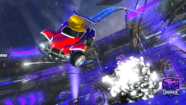 A Rocket League car design from damo191619