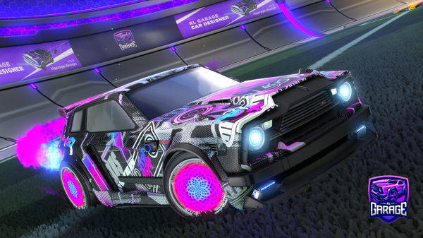 A Rocket League car design from blazerr