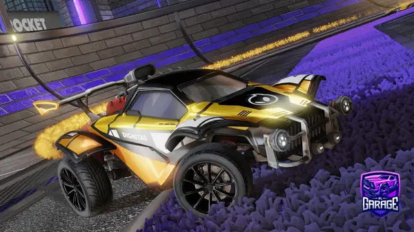 A Rocket League car design from FakeAlpha_07