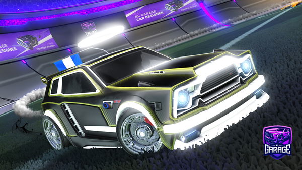 A Rocket League car design from GerarCraftYT