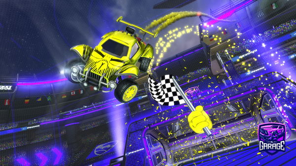 A Rocket League car design from adds514