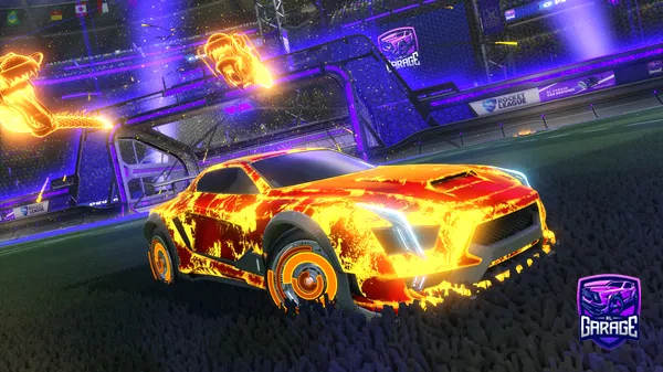 A Rocket League car design from SSJG_