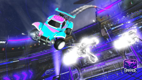 A Rocket League car design from FizzMonkey98