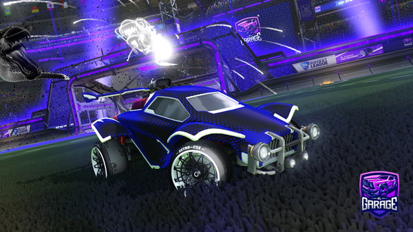 A Rocket League car design from Lao_NX09