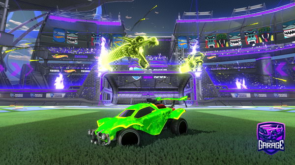 A Rocket League car design from Combomaker