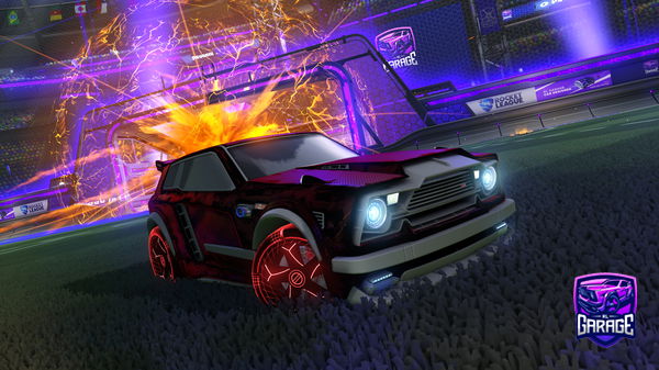 A Rocket League car design from Chaos12421