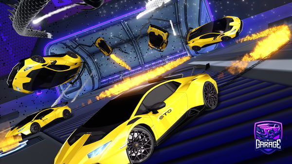 A Rocket League car design from NobodyRL