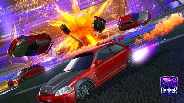 A Rocket League car design from tchap