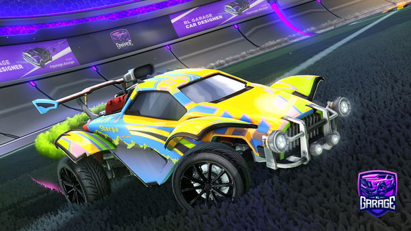 A Rocket League car design from RyanJacobLeppo