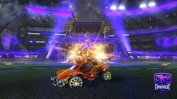 A Rocket League car design from Sheesh36