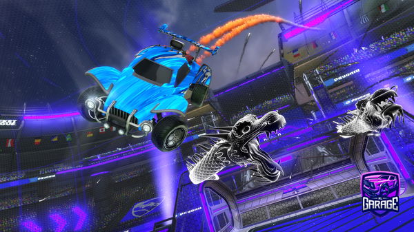 A Rocket League car design from trimzy223