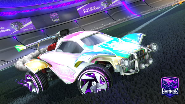 A Rocket League car design from Kekeluipa