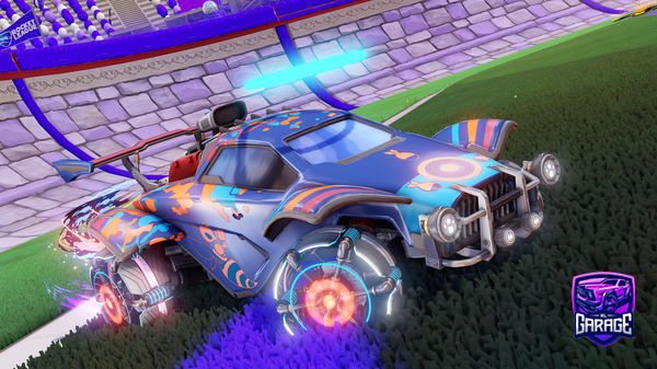 A Rocket League car design from Pman214975