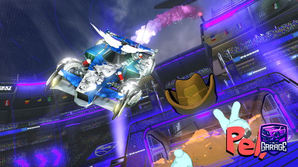 A Rocket League car design from ItsM4rtini