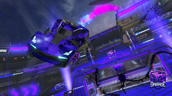 A Rocket League car design from Alexfire367