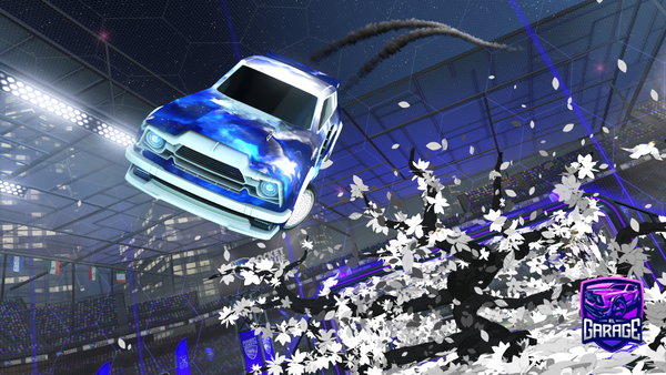 A Rocket League car design from Moon_skg
