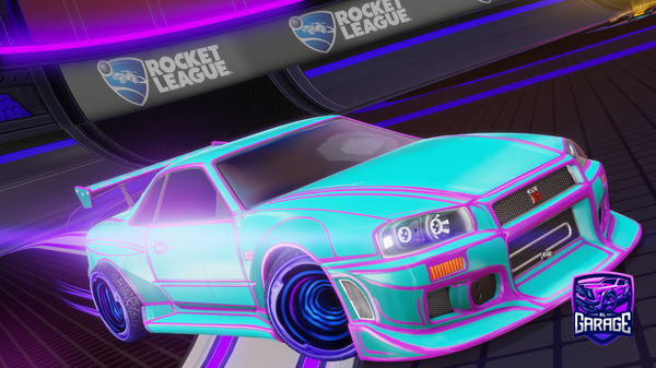 A Rocket League car design from bobatryu