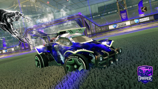 A Rocket League car design from Posao