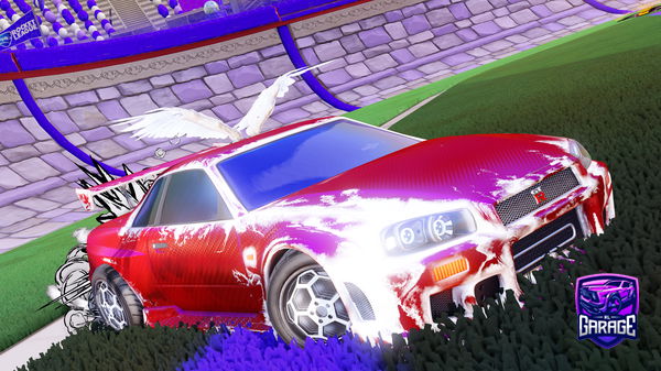 A Rocket League car design from zelibelly