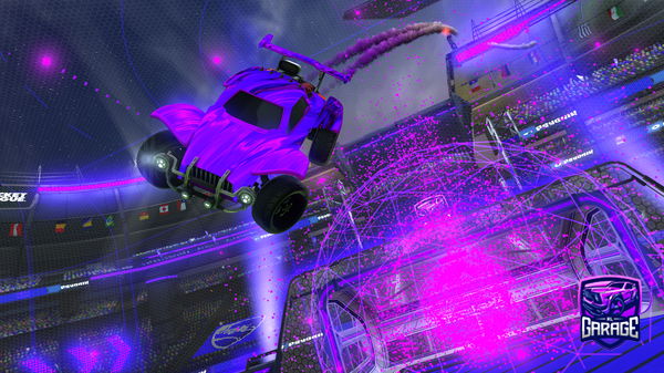 A Rocket League car design from Popluxs