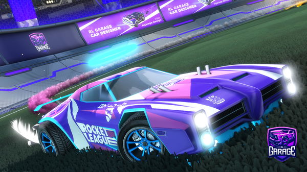 A Rocket League car design from QueenAquaa