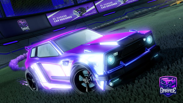 A Rocket League car design from matozo477