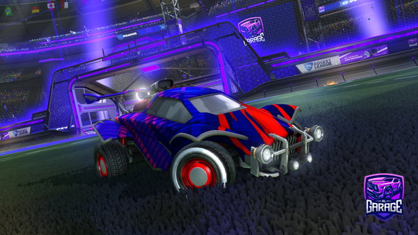 A Rocket League car design from LikidiSplit