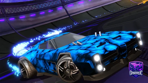 A Rocket League car design from mikyp9xd
