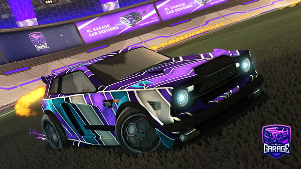 A Rocket League car design from azzyro