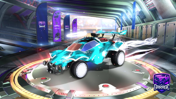 A Rocket League car design from atomos87