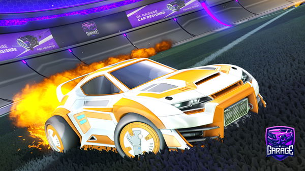 A Rocket League car design from PantherRosko