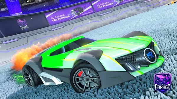 A Rocket League car design from stinkstakstunk