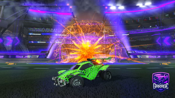 A Rocket League car design from Franklean