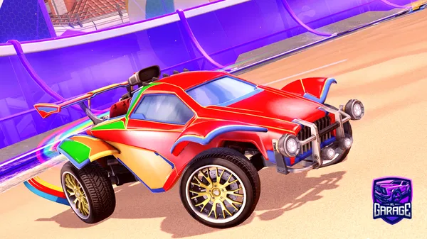 A Rocket League car design from GlcticAcid