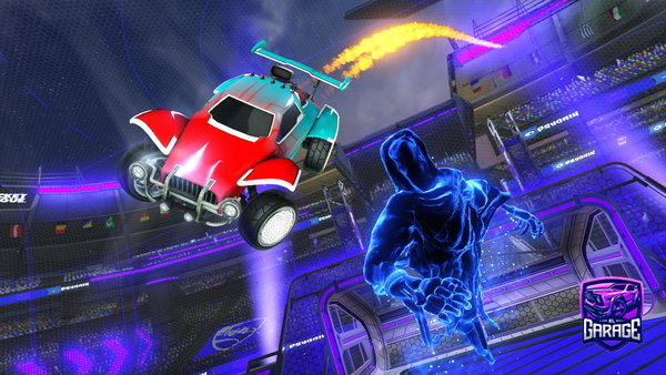 A Rocket League car design from Hydr8