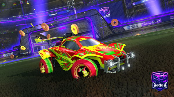 A Rocket League car design from Mooseninja121