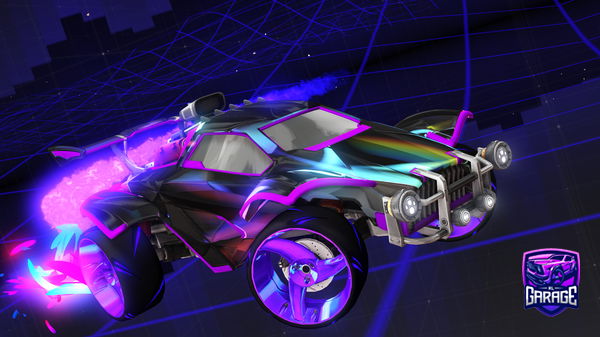 A Rocket League car design from Frankcraft121
