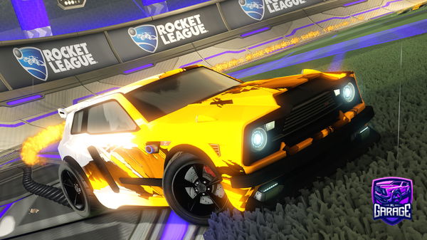 A Rocket League car design from BACK_35